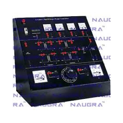 Two Single Phase Transformers for Sumpner&rsquo;s Test Manufacturers India