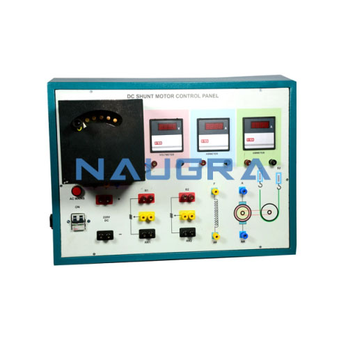 Load Test On DC Shunt Motor Panel Manufacturers India