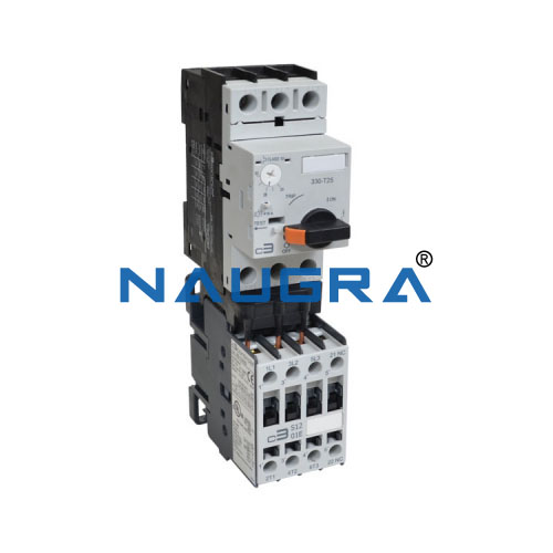 Motor Control Using Manual switching and Contactor circuits Training System Manufacturers India