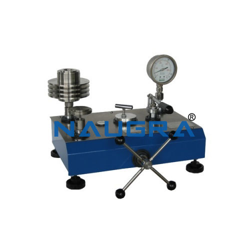 Dead Weight Pressure Gauge Tester Manufacturers India