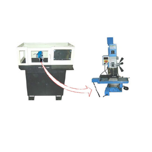 CNC Milling Machine with Cabinet and PC - Manufacturer & Supplier from India