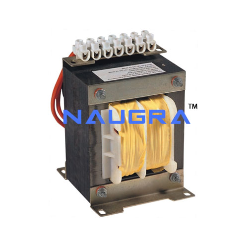 Sectional Front View Of 1PH Transformer Manufacturers India